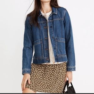 Madewell Denim Work Jacket, Plus Size XXL